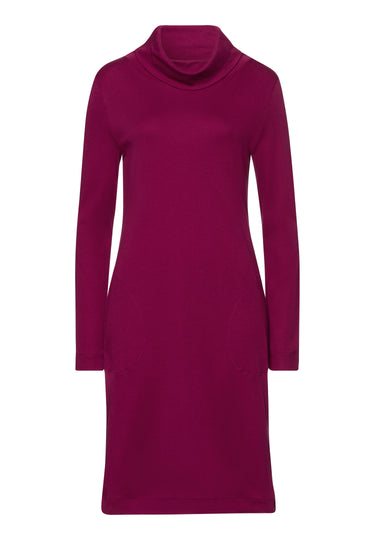 74863 Agatha Long Sleeve Nightgown 100cm - 2405 Deep Poppy